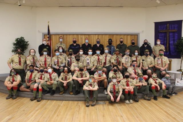 Troop 95 presents gifts to local essential workers Cape Gazette